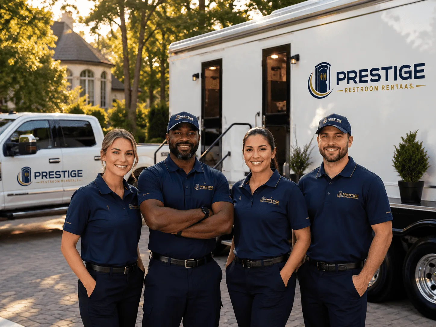 Trusted Luxury Portable Restrooms company in Tokio, ND